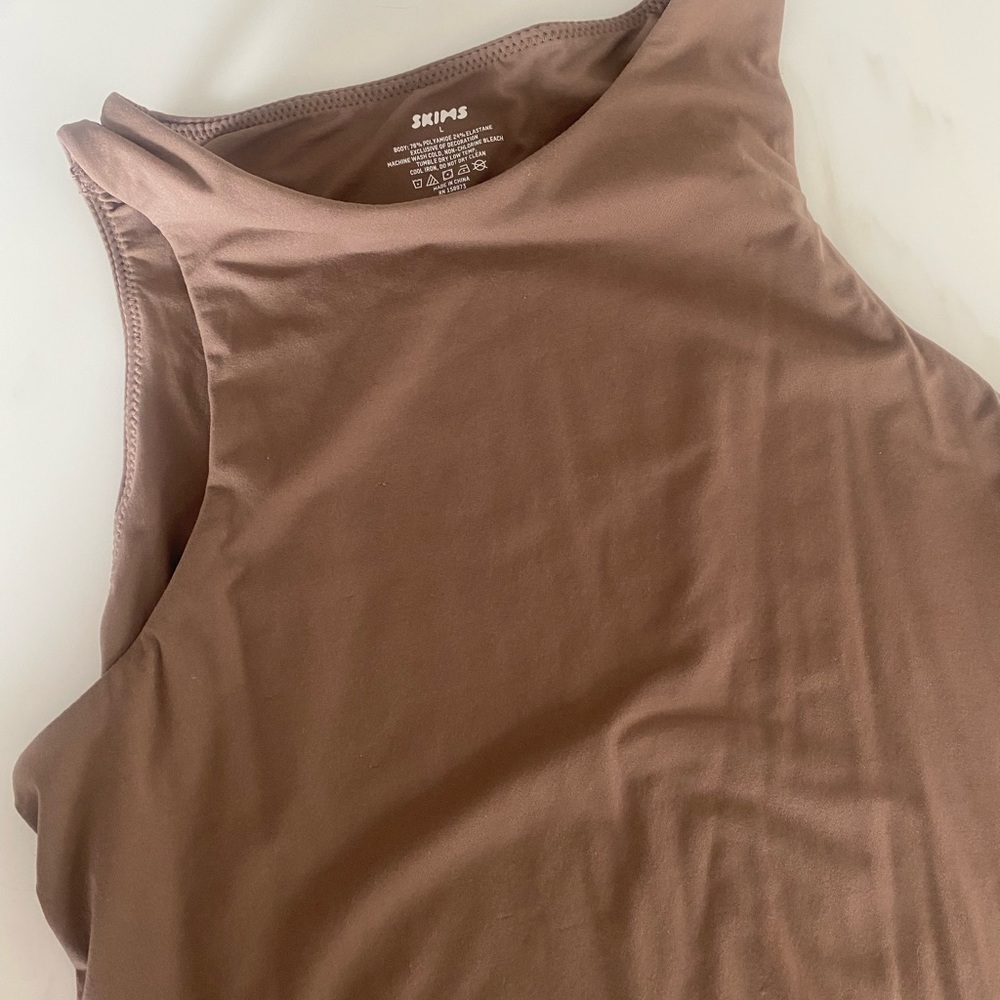 SKIMS fit everybody High Neck BodySuit - L